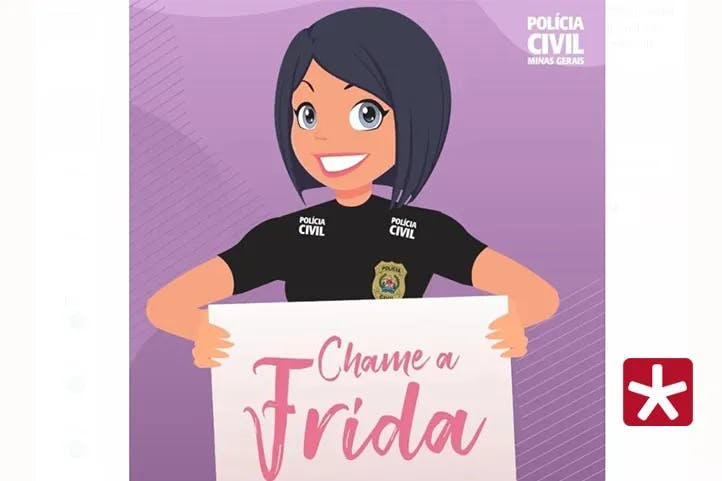 Polícia civil lança projeto chame a Frida