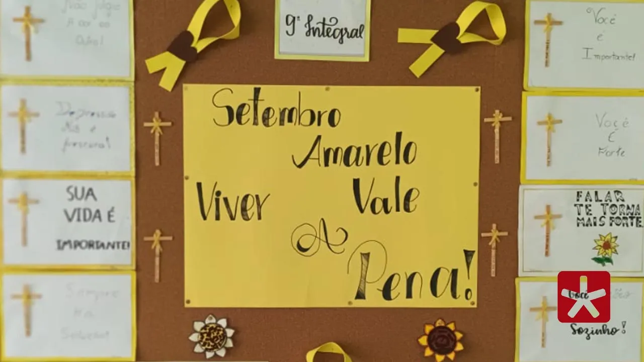 Alunos participam do projeto "Viver Vale a Pena"