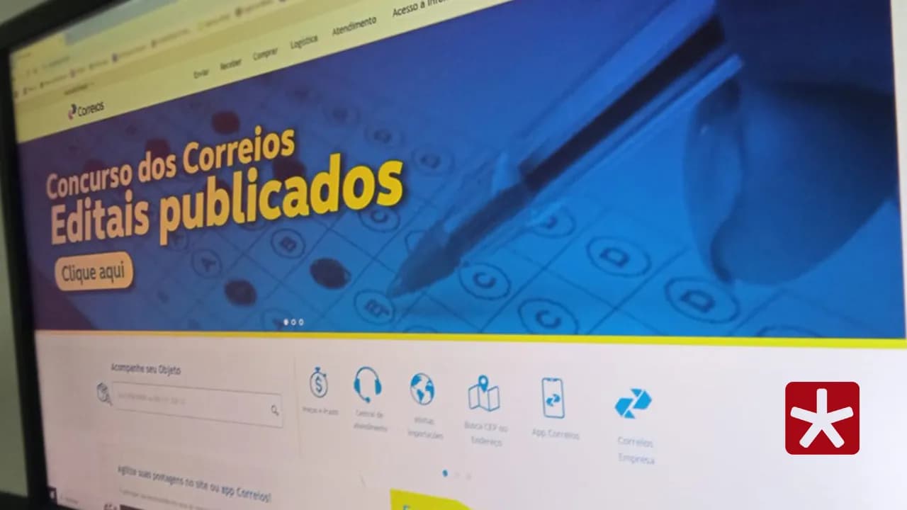 Termina hoje prazo para inscrição no concurso dos Correios