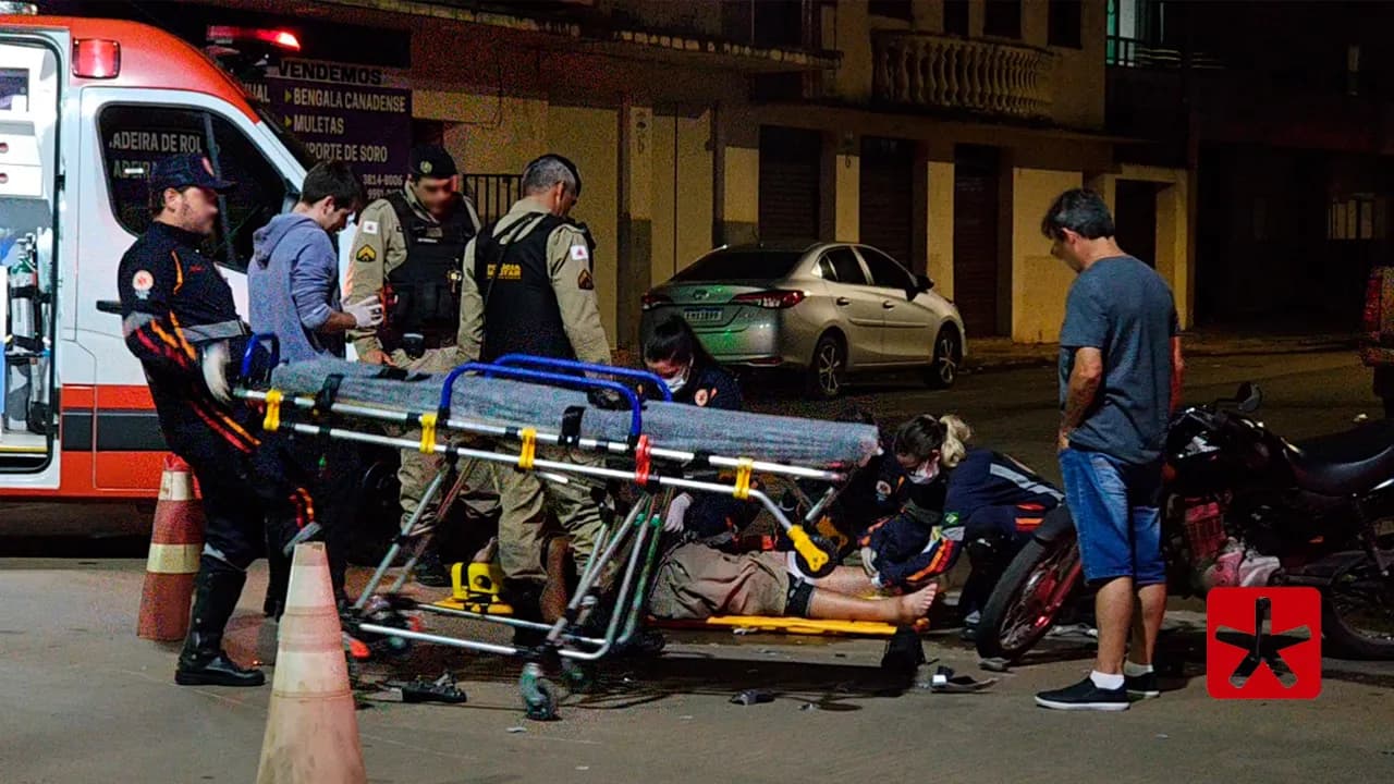 Colisão ocorreu na noite de terça-feira (8) 