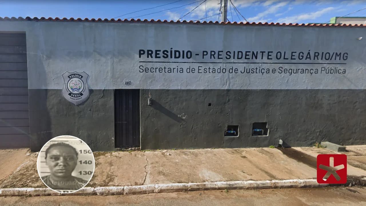 Aline deu entrada no presídio na quinta-feira (16)