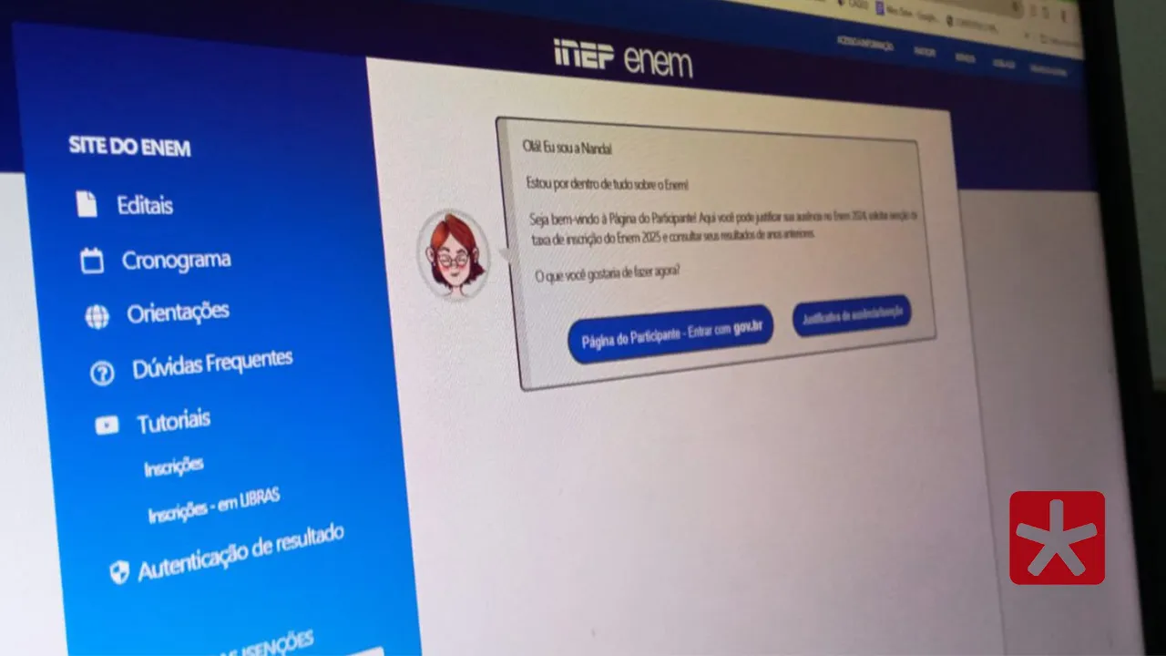 Prazo para pedir isenção da inscrição no Enem começa nesta segunda