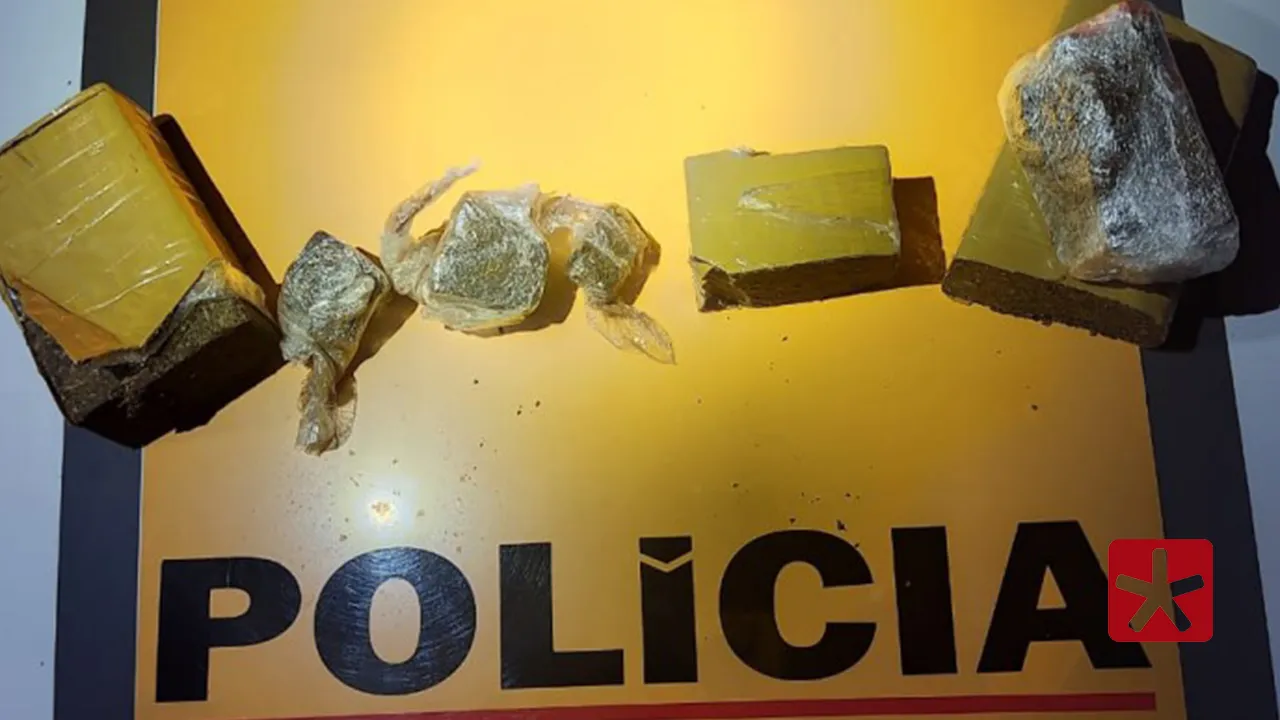 Mais um passageiro de ônibus é flagrado com drogas pela polícia
